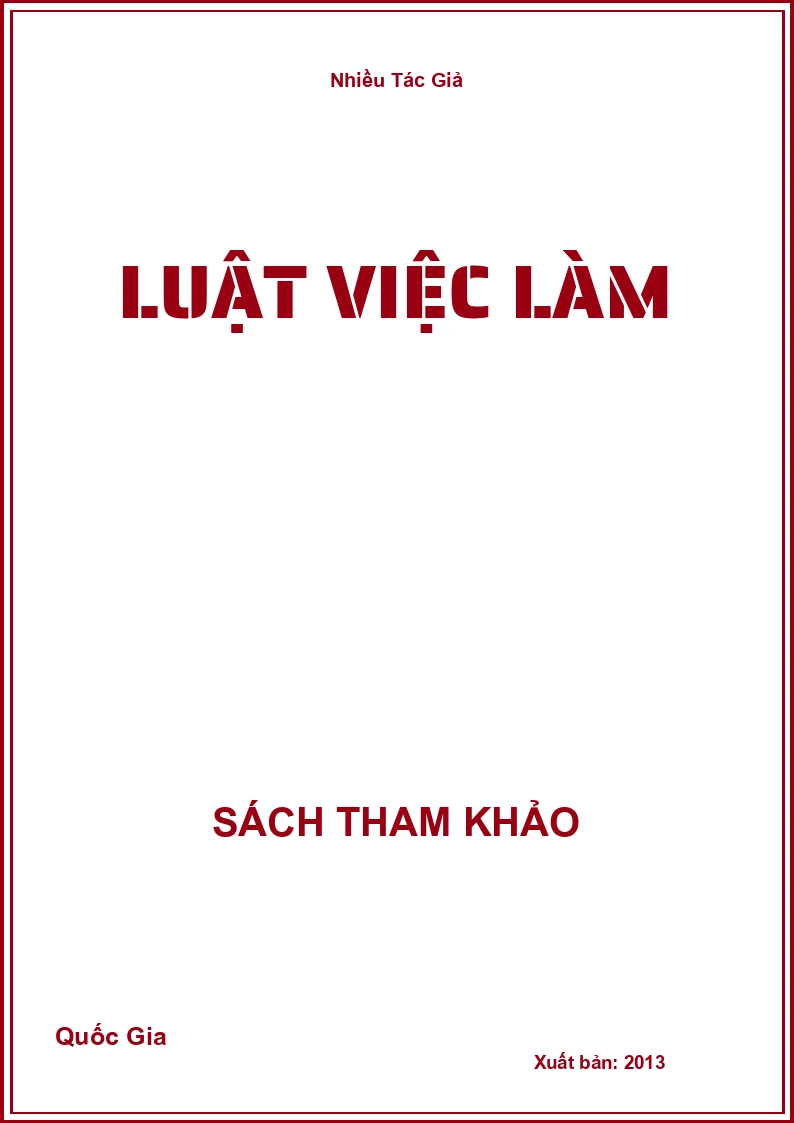 Luật việc làm