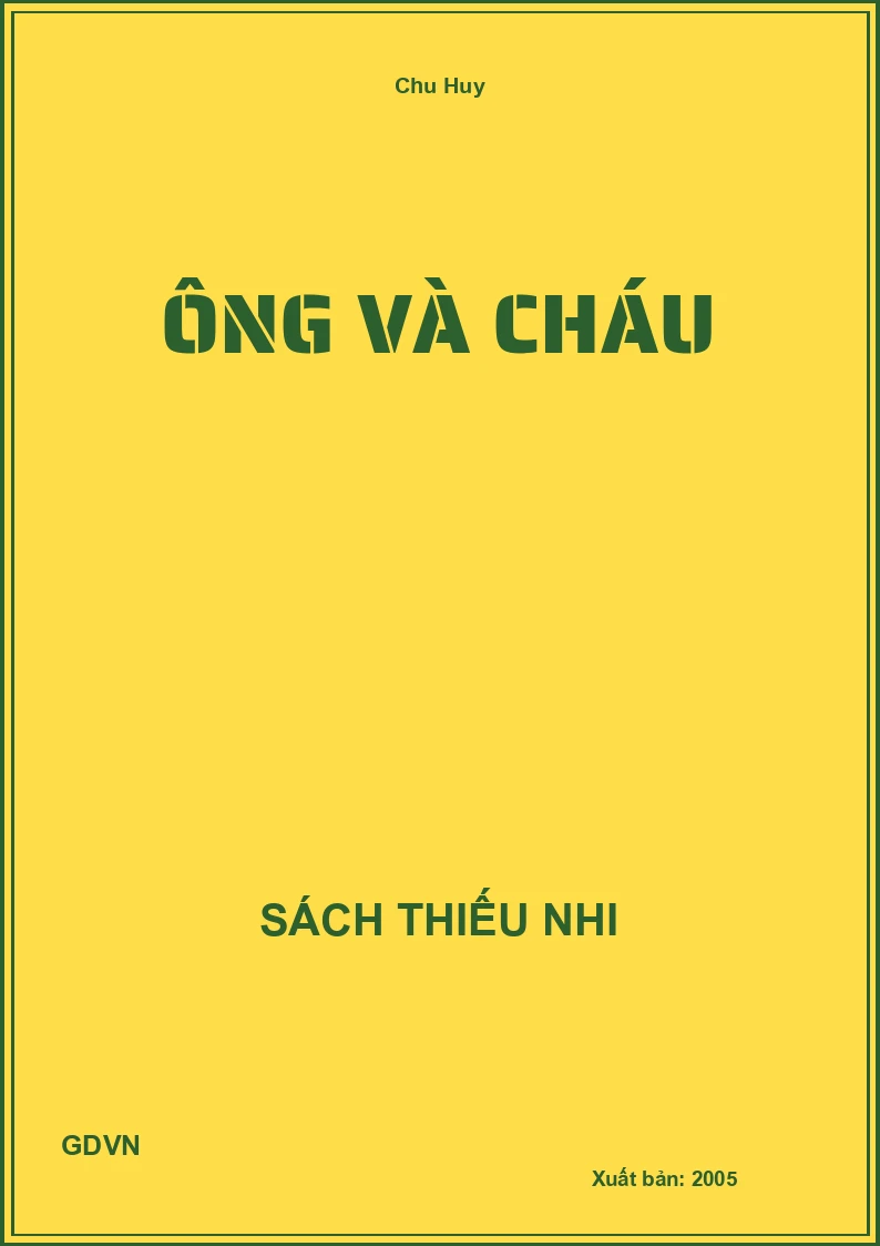 Ông và cháu