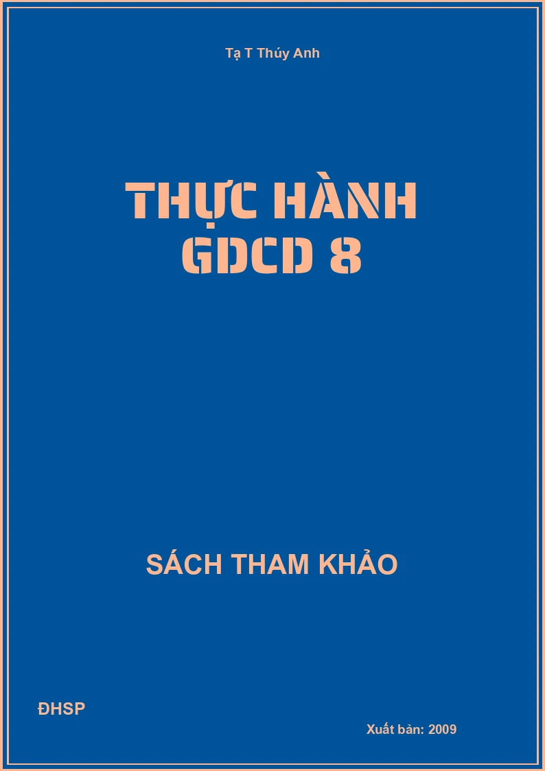 Thực hành GDCD 8
