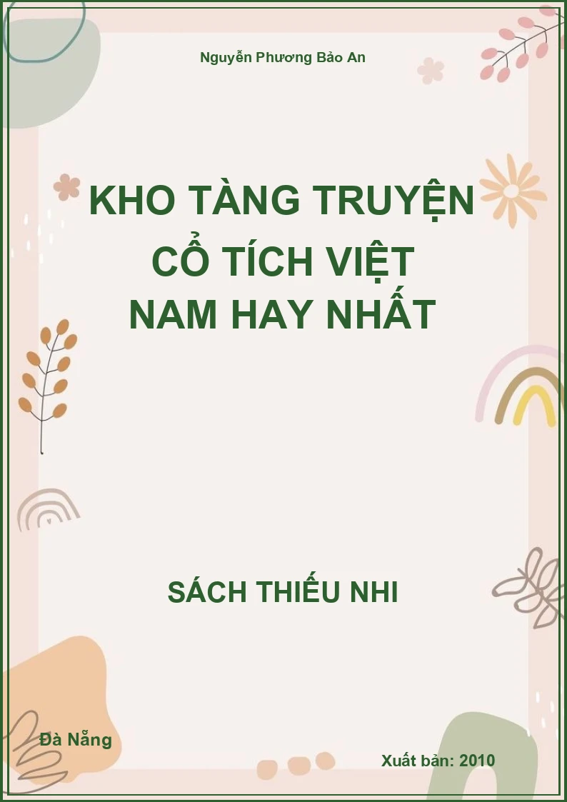 Kho tàng truyện cổ tích Việt Nam hay nhất