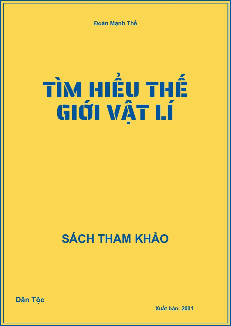 Tìm hiểu thế giới Vật lí