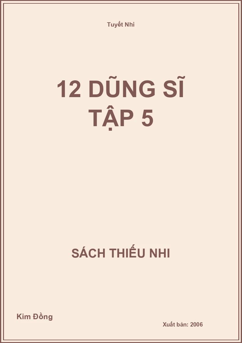 12 dũng sĩ tập 5