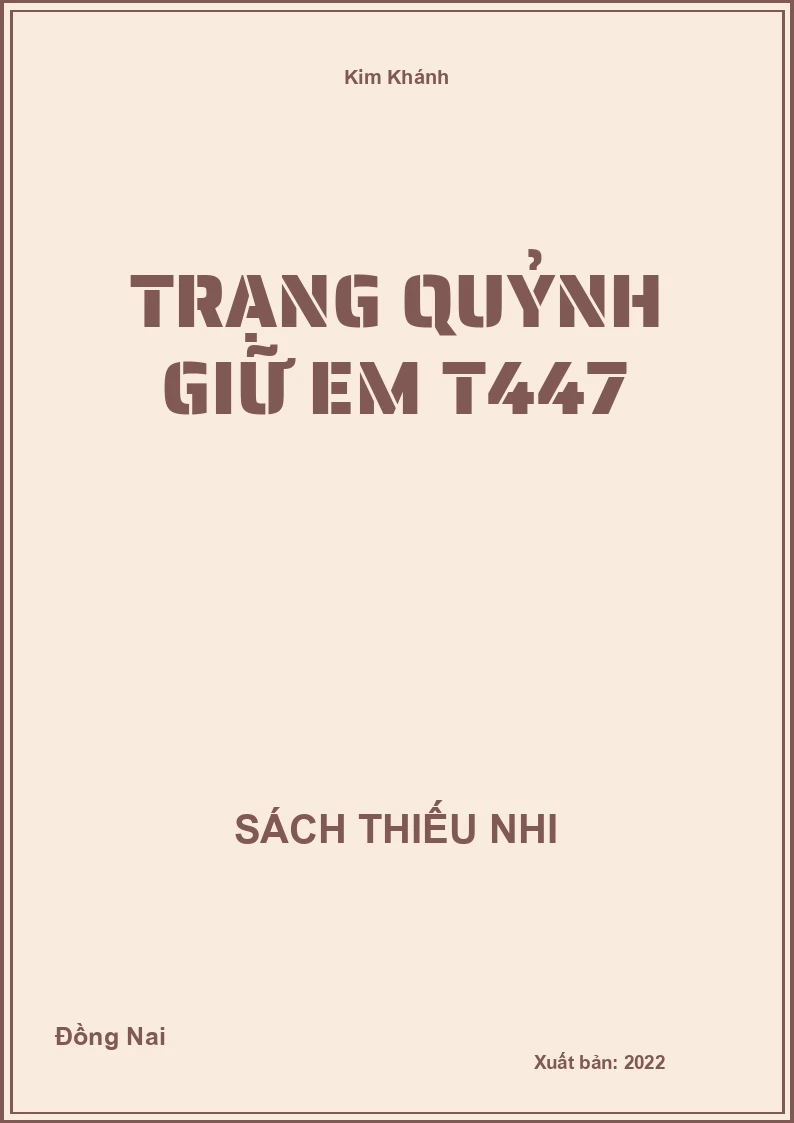 Trạng Quỷnh giữ em T447