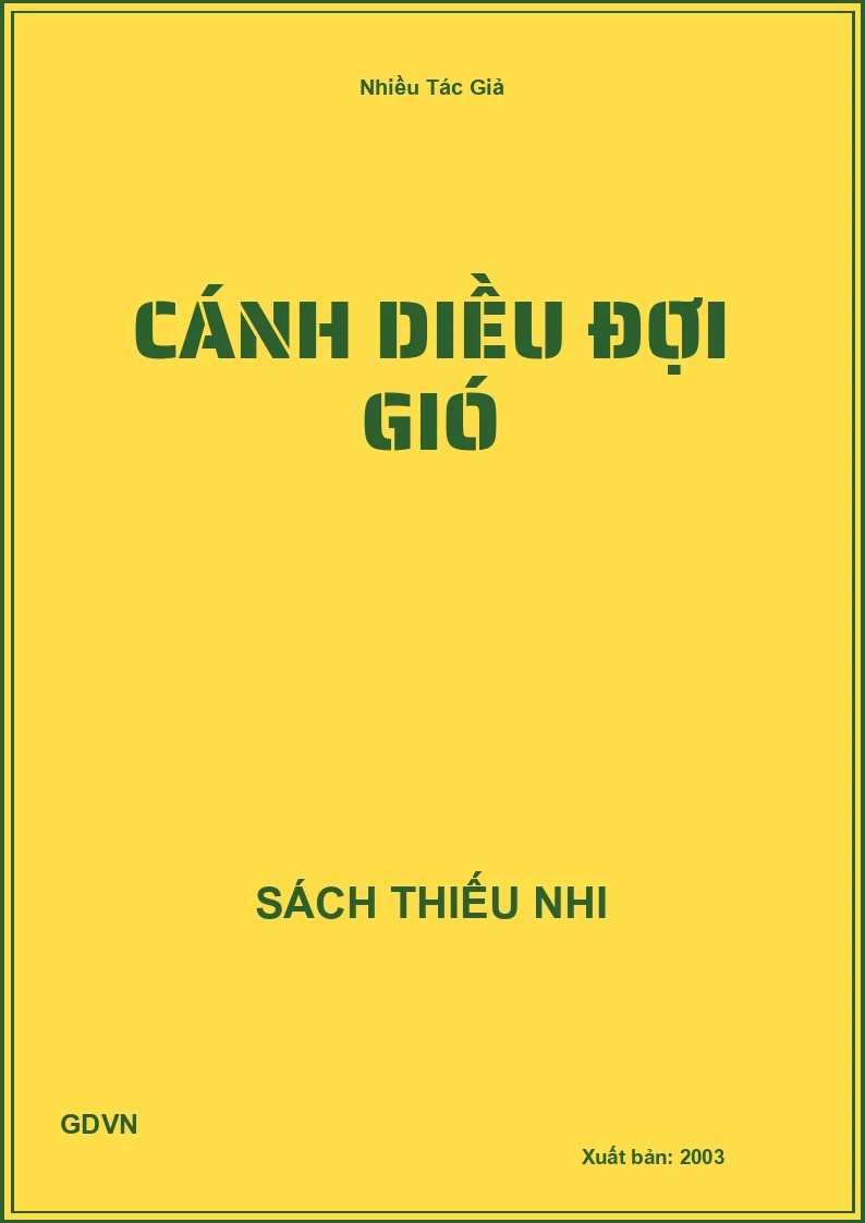 Cánh diều đợi gió