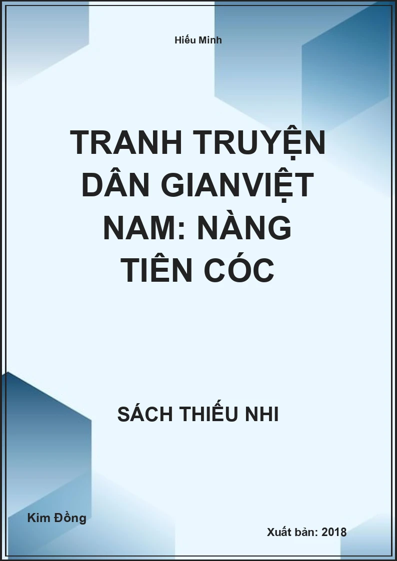 Tranh truyện dân gianViệt Nam: Nàng tiên cóc