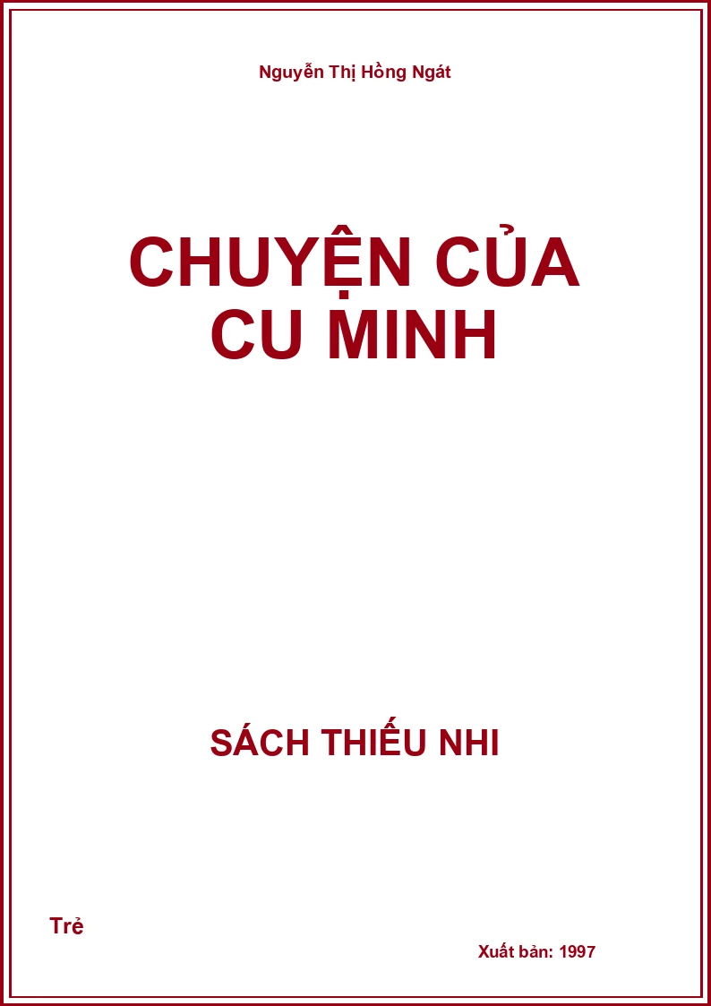 Chuyện của cu Minh