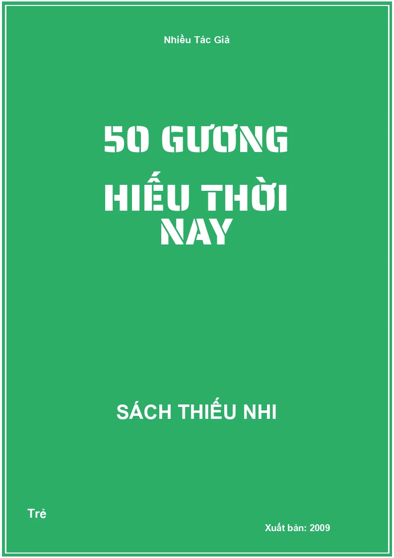 50 gương hiếu thời nay