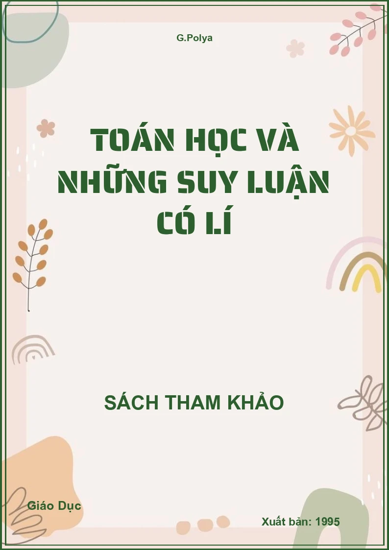 Toán học và những suy luận có lí