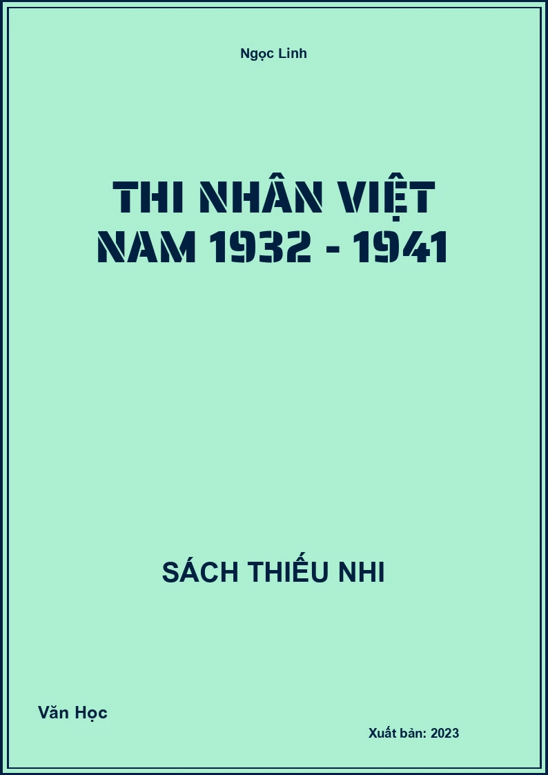 Thi nhân Việt Nam 1932 - 1941