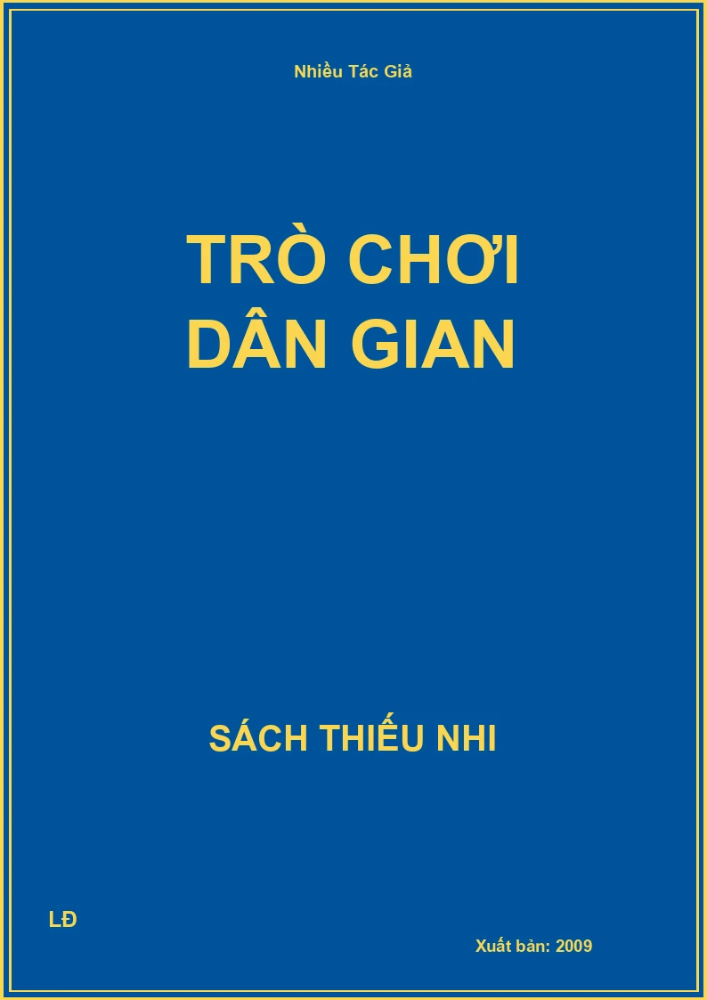 Trò chơi dân gian