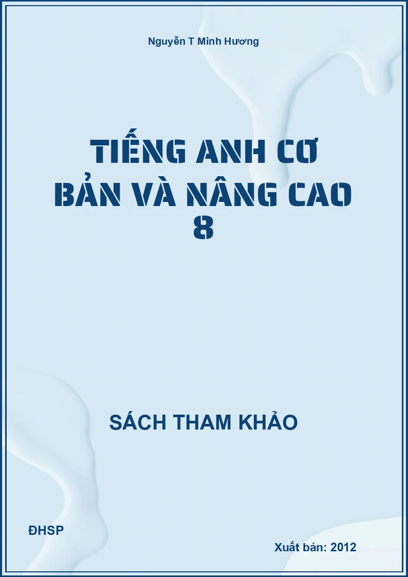Tiếng Anh cơ bản và nâng cao 8