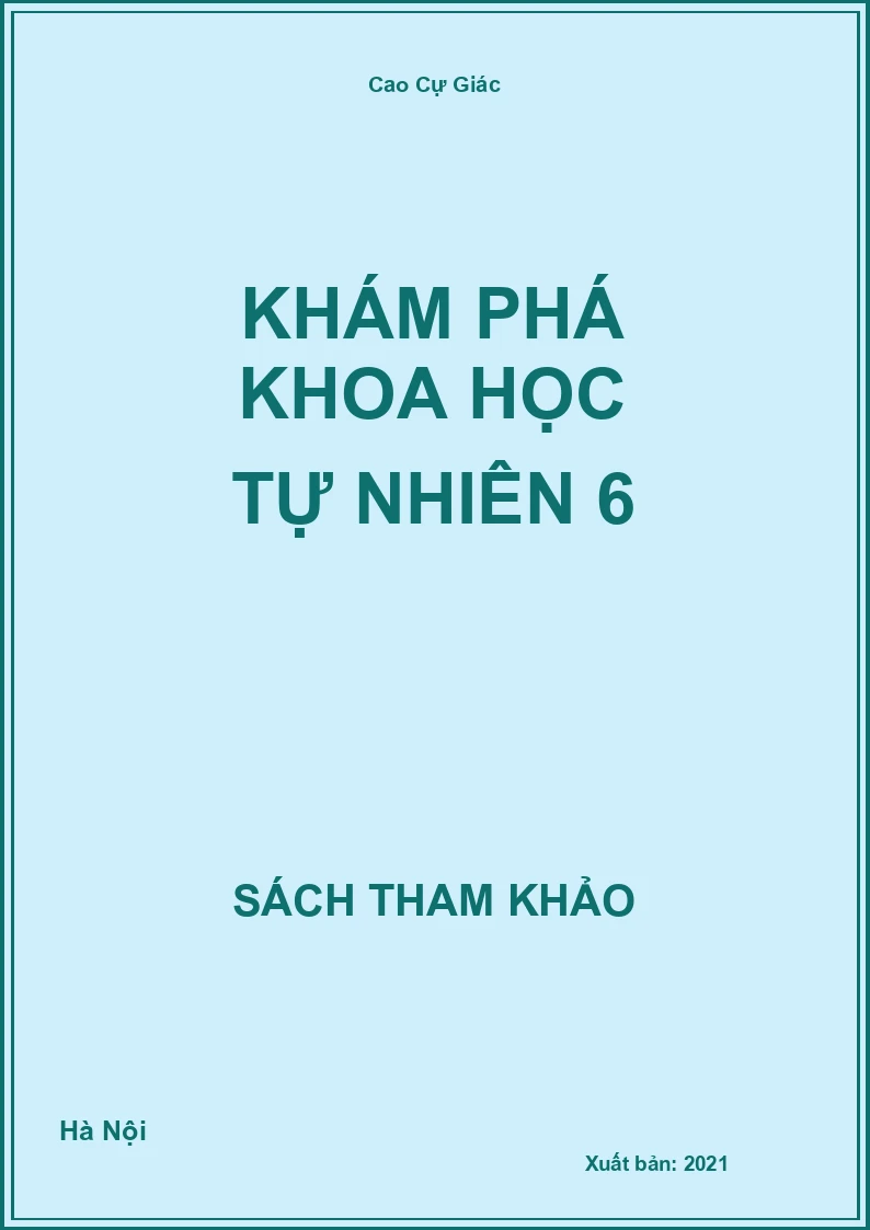 Khám phá khoa học tự nhiên 6