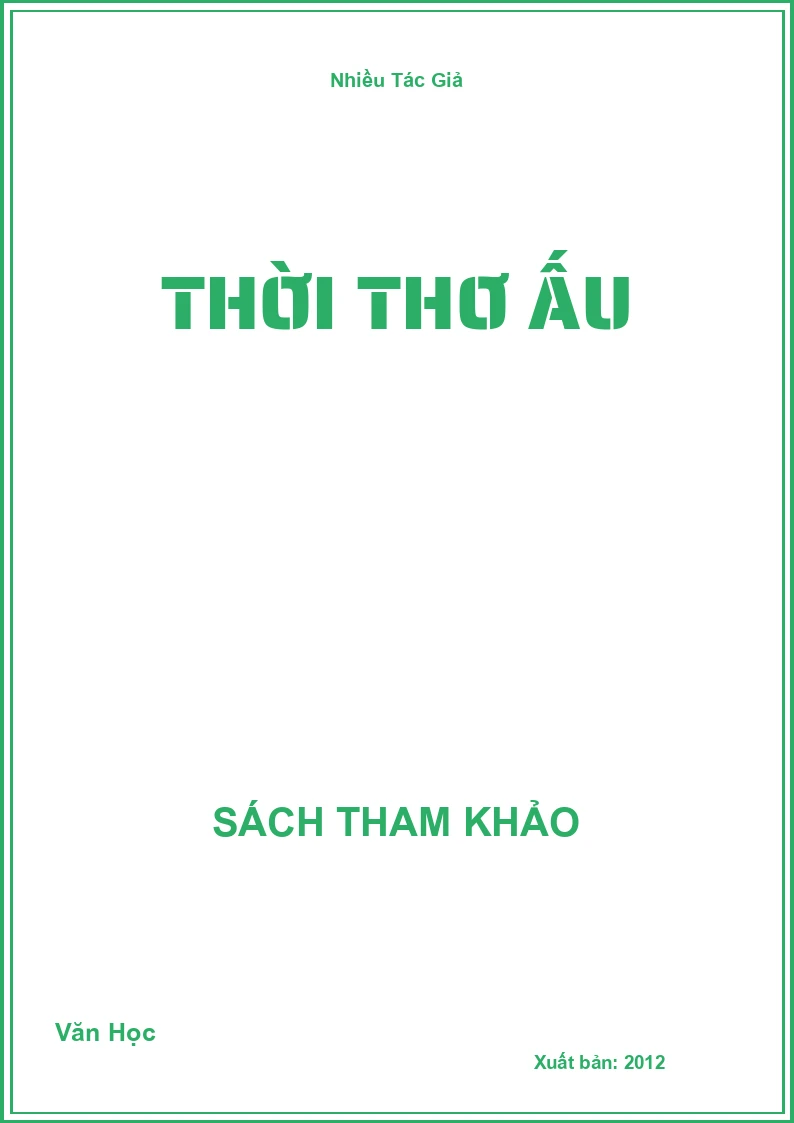 Thời thơ ấu