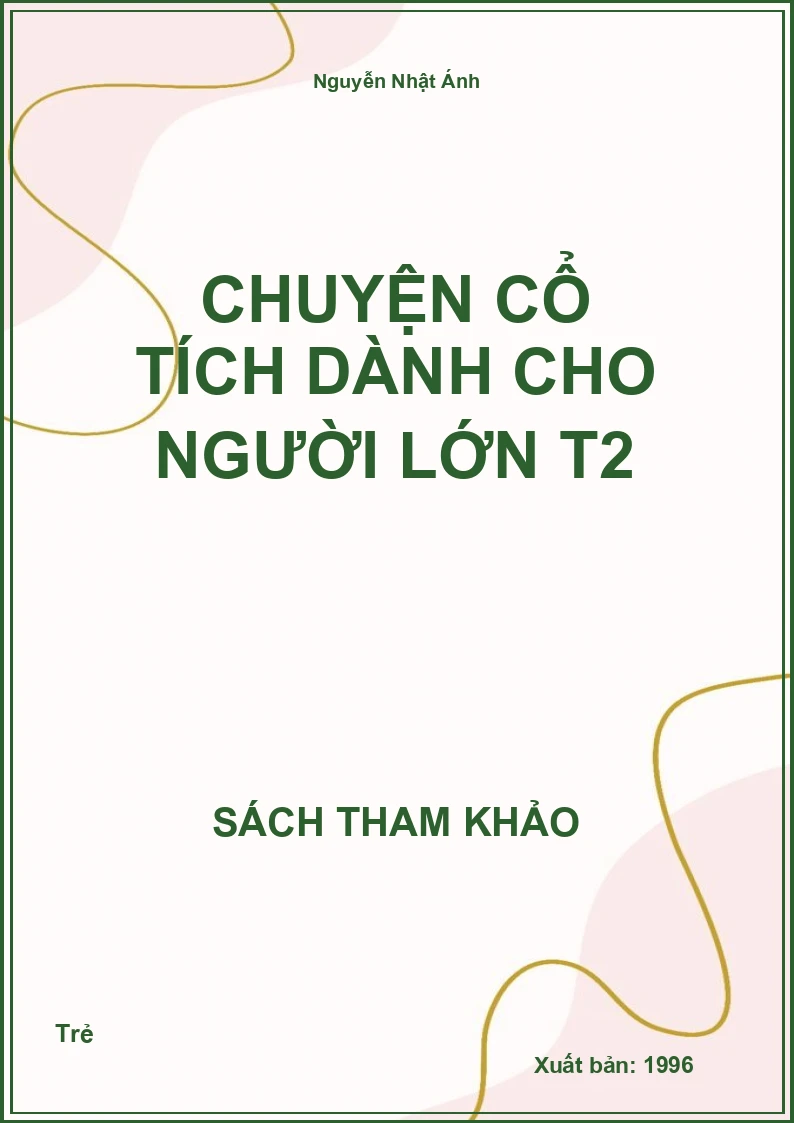 Chuyện cổ tích dành cho người lớn T2