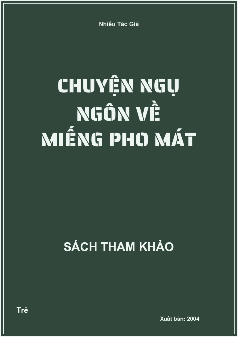 Chuyện ngụ ngôn về miếng pho mát