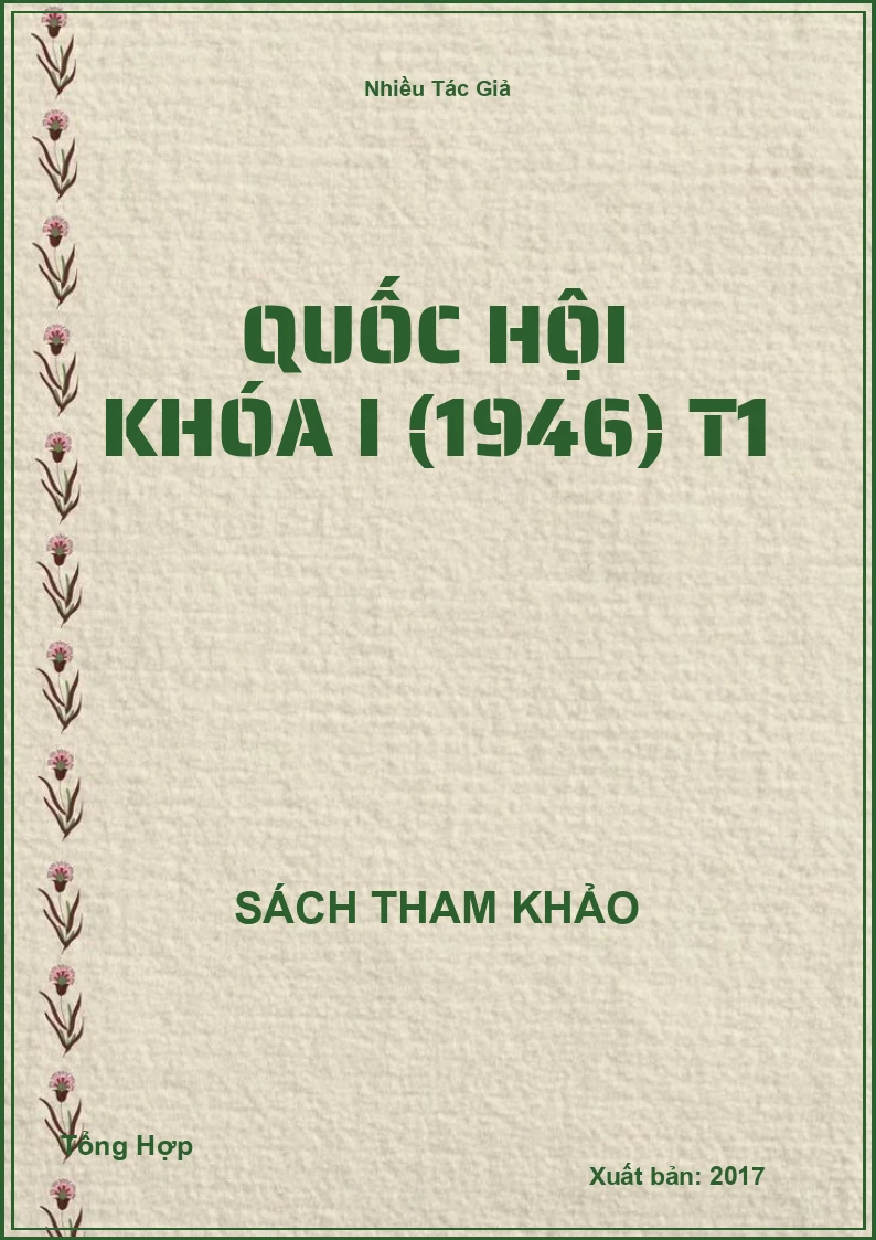 Quốc hội khóa I (1946) T1