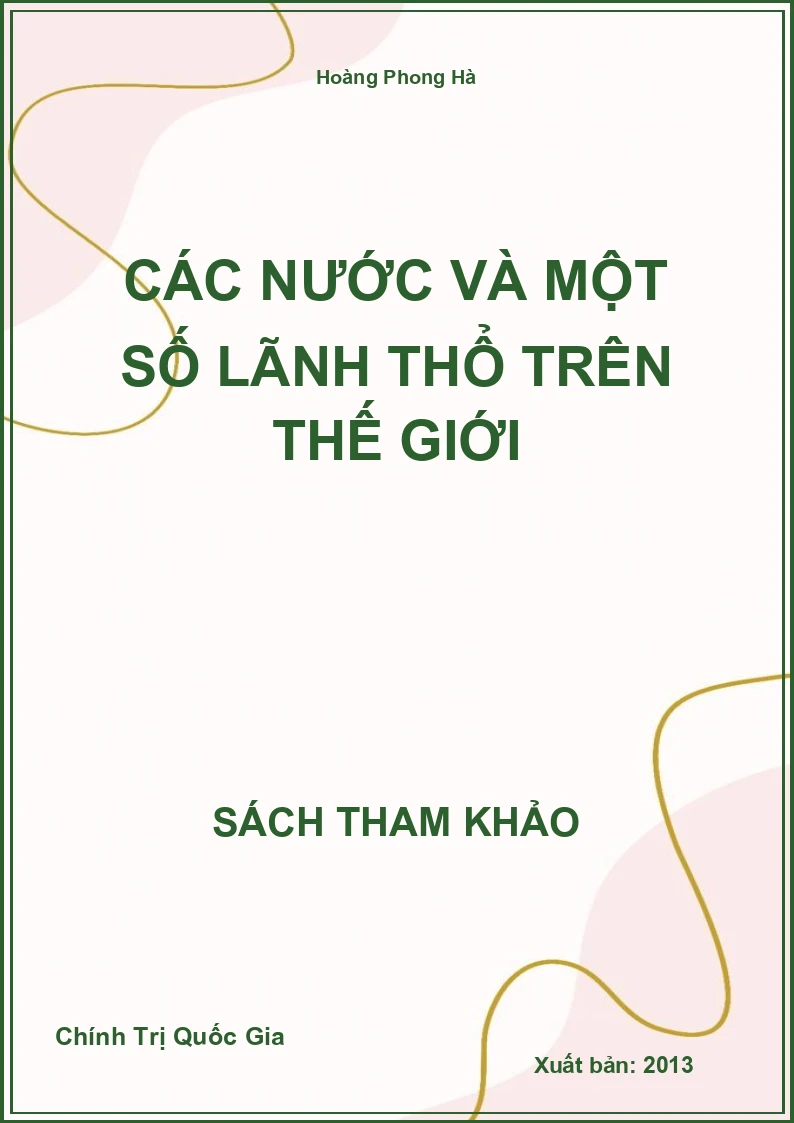 Các nước và một số lãnh thổ trên thế giới