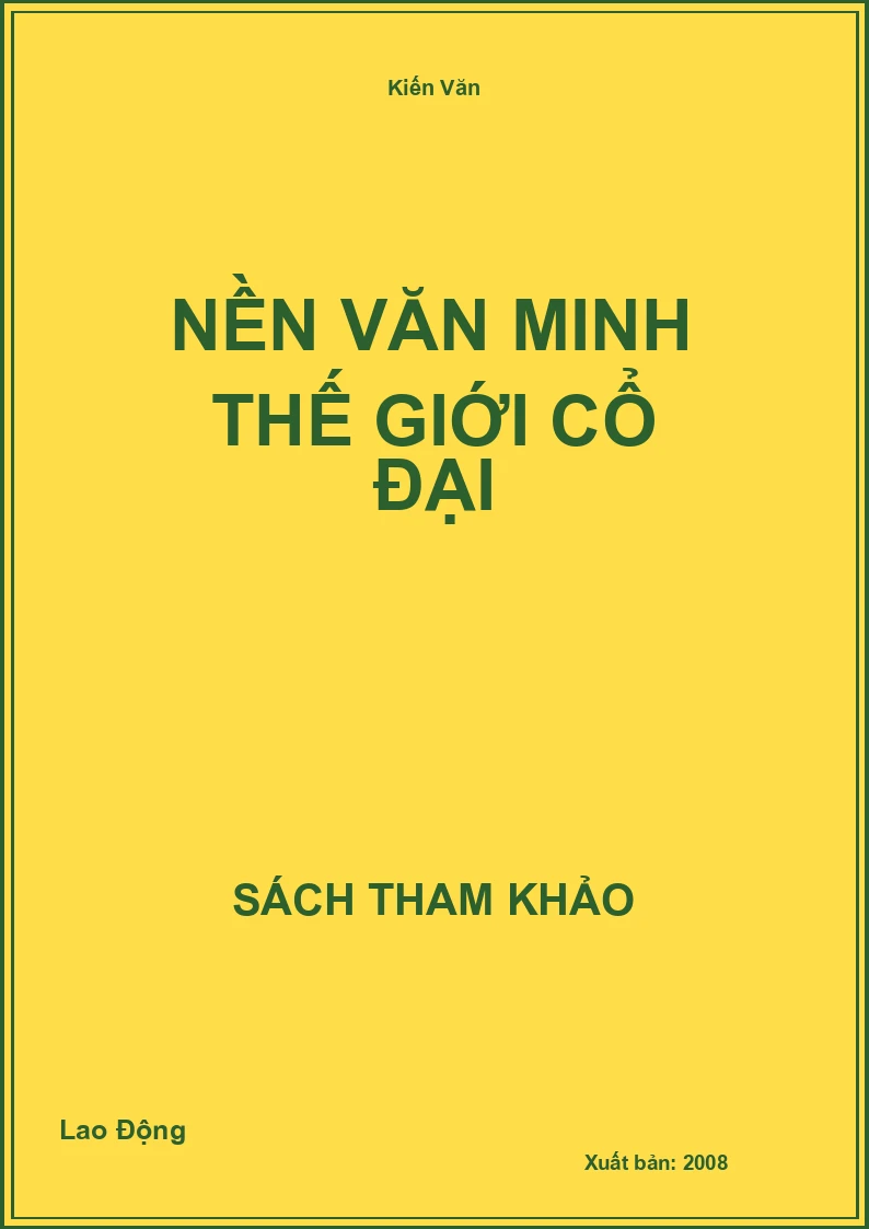 Nền văn minh thế giới cổ đại