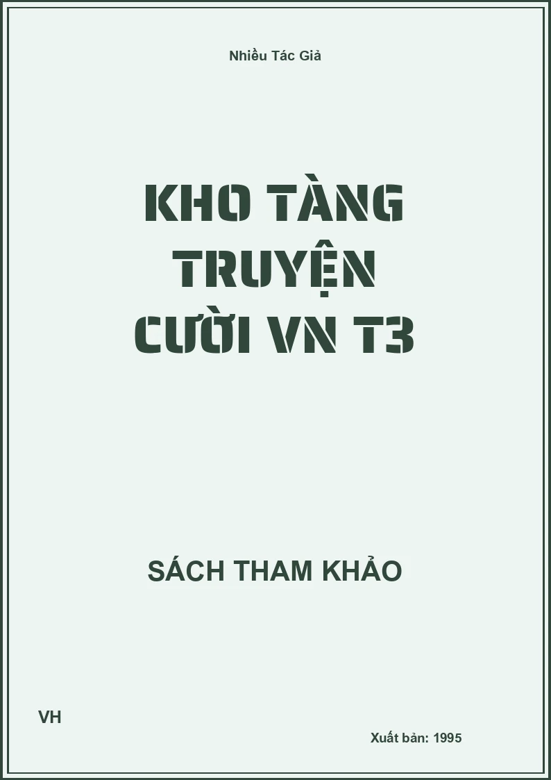 Kho tàng truyện cười VN T3