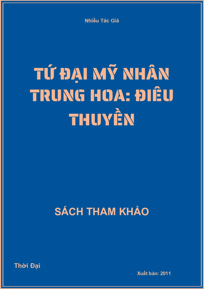 Tứ đại mỹ nhân trung hoa: Điêu Thuyền