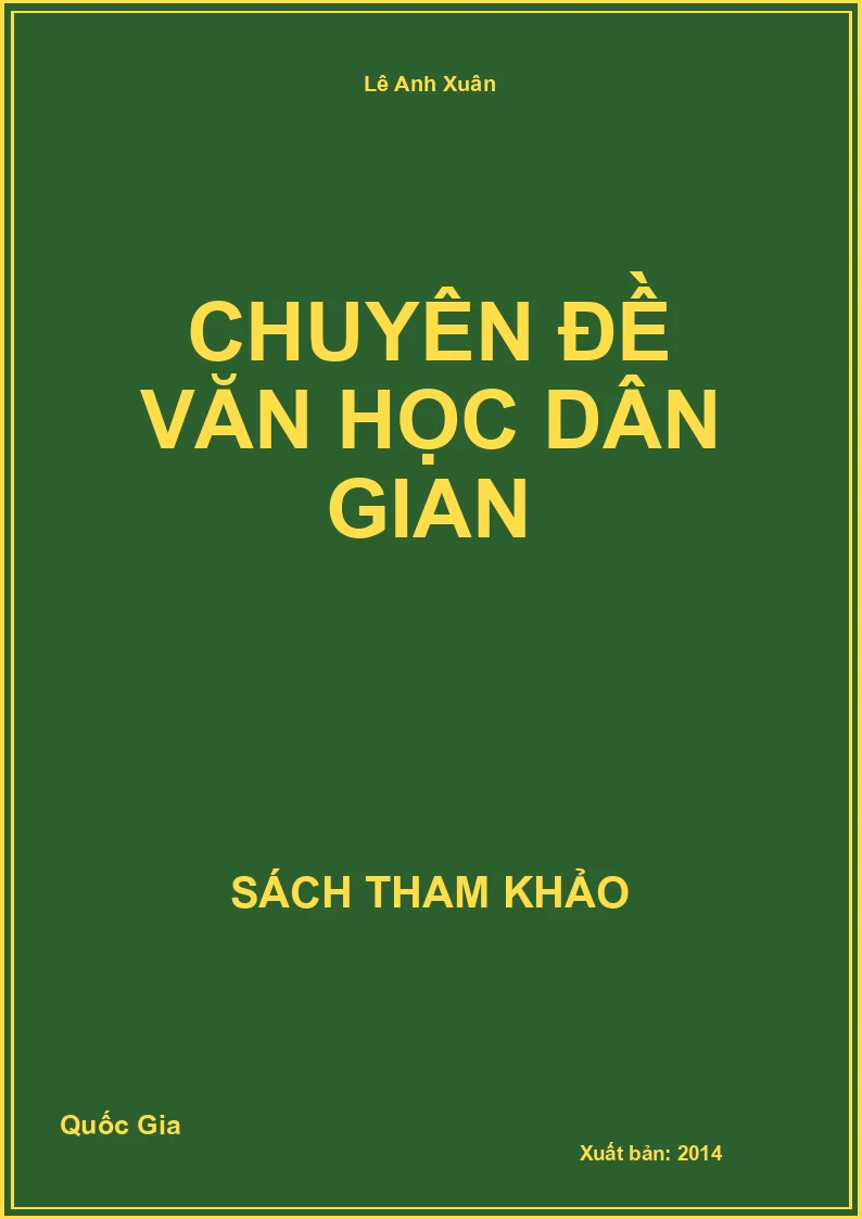 Chuyên đề văn học dân gian