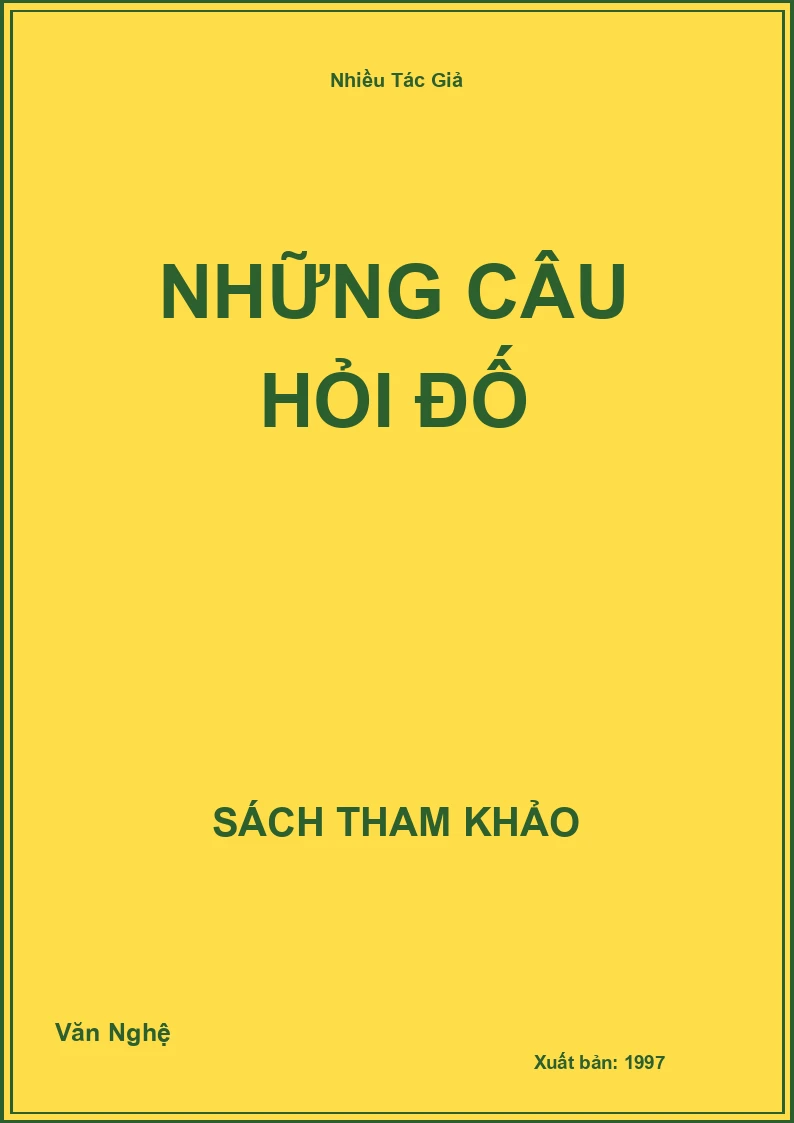 Những câu hỏi đố