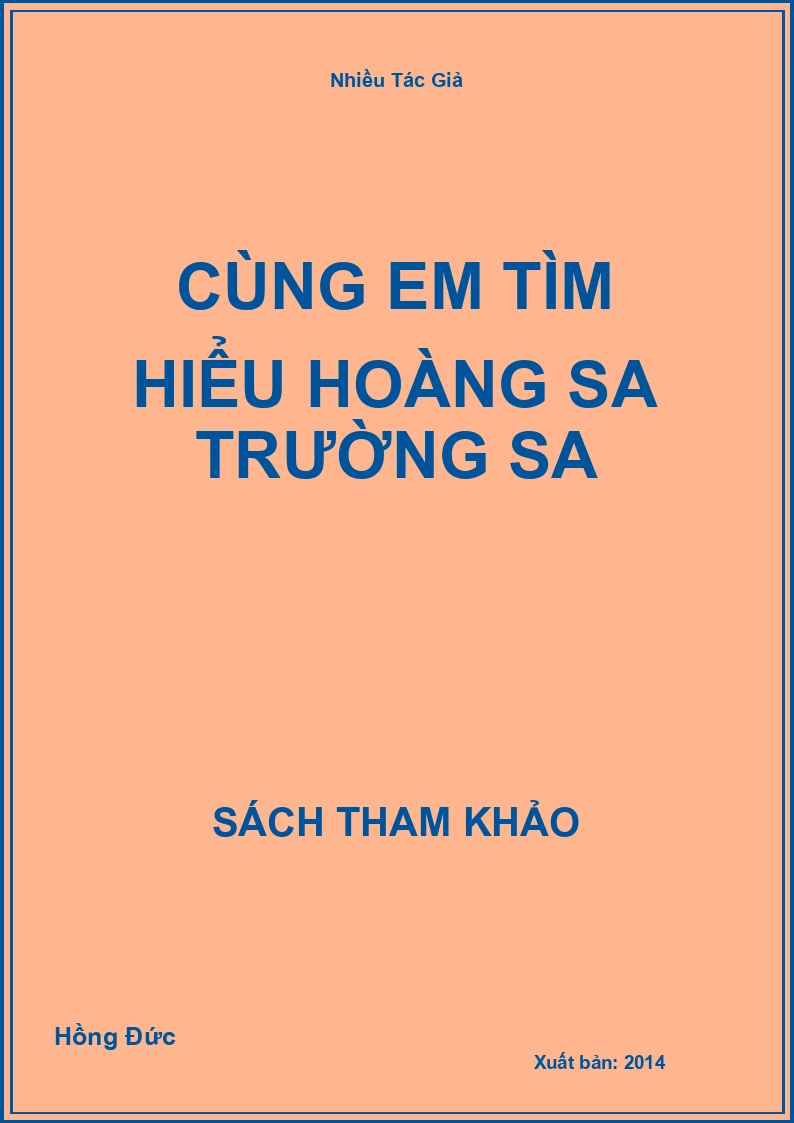 Cùng em tìm hiểu Hoàng Sa Trường Sa