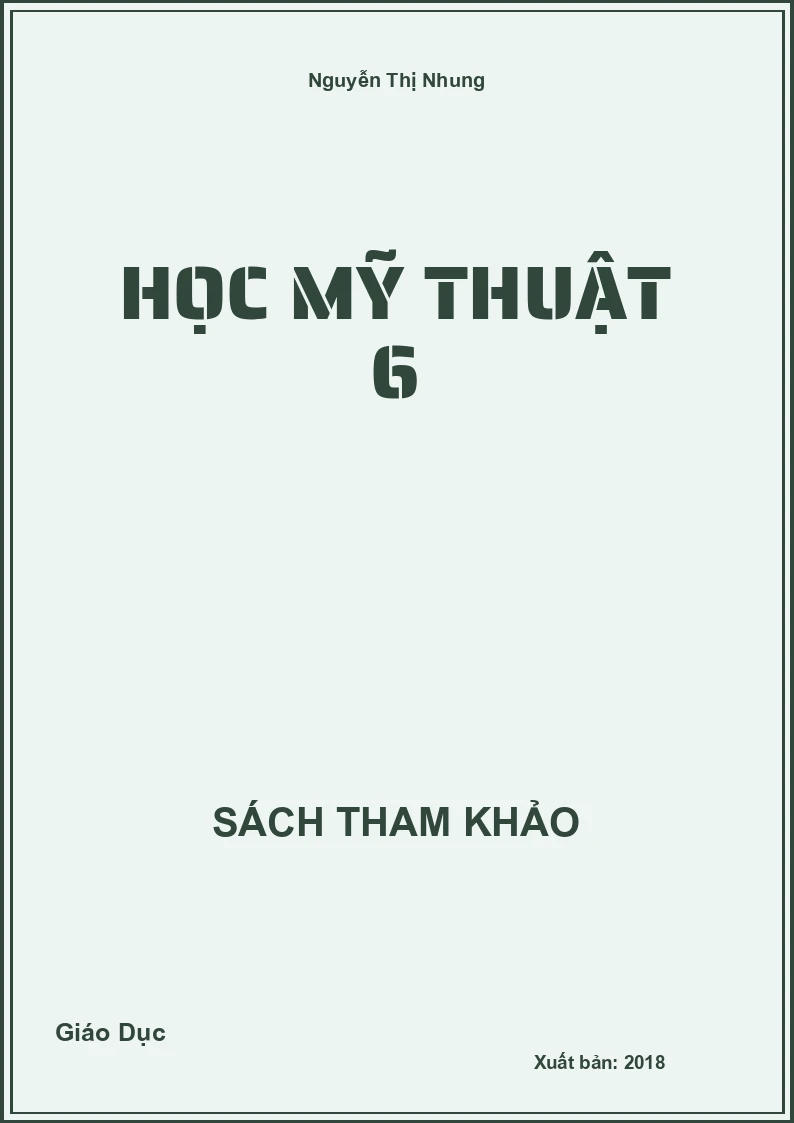 Học mỹ thuật 6