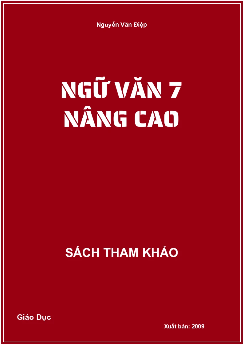 Ngữ Văn 7 nâng cao