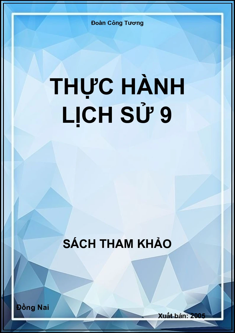 Thực hành lịch sử 9