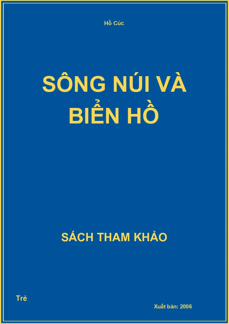 Sông núi và biển hồ