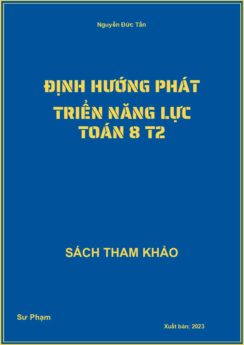 Định hướng phát triển năng lực Toán 8 T2