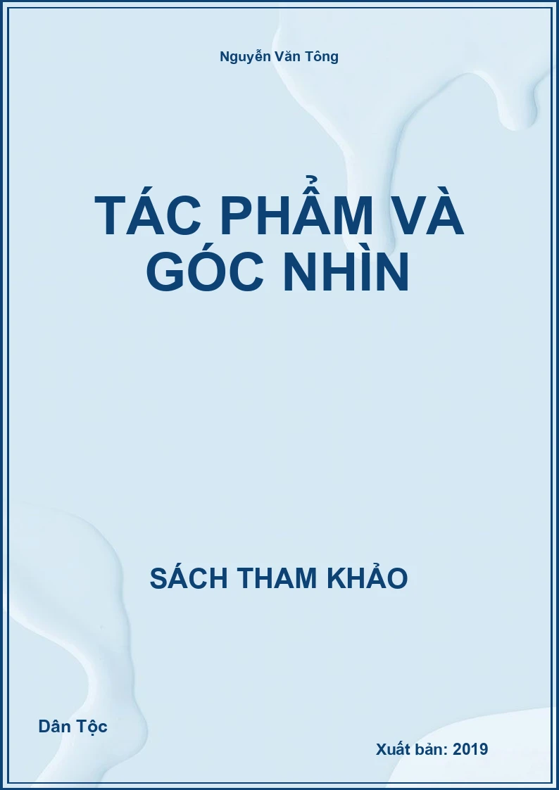 Tác phẩm và góc nhìn