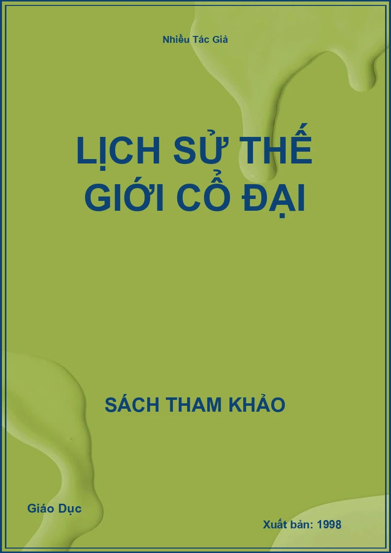 Lịch sử thế giới cổ đại