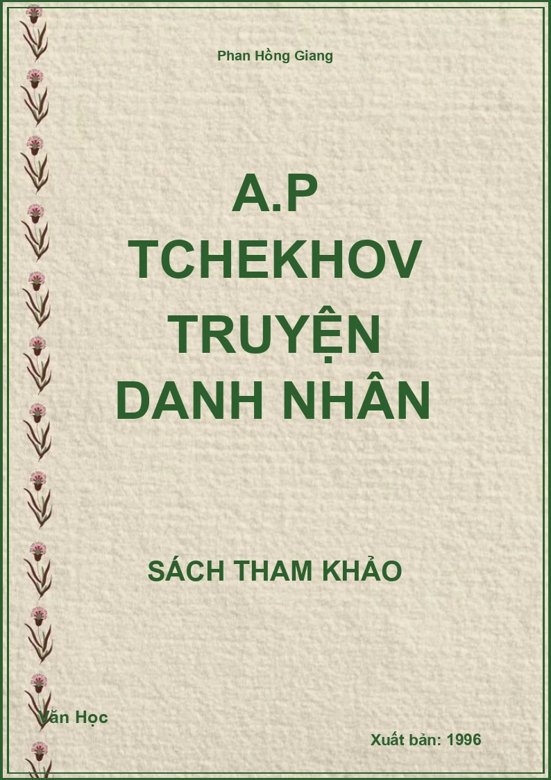 A.P Tchekhov truyện danh nhân