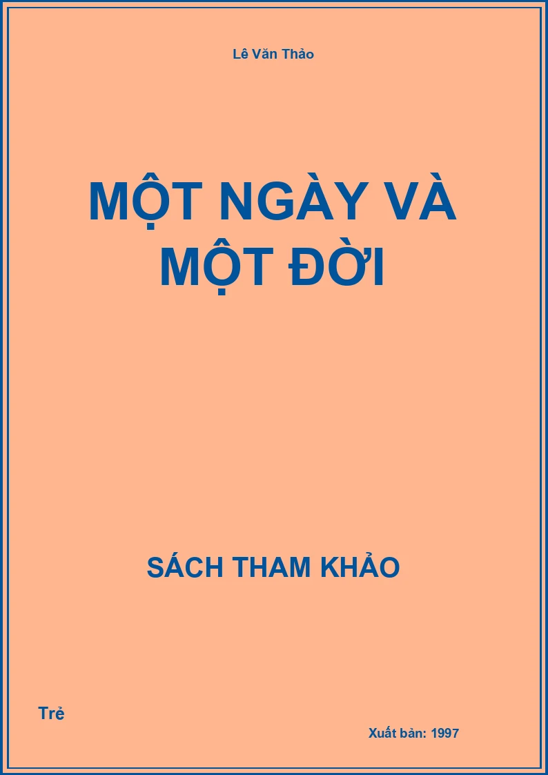 Một ngày và một đời