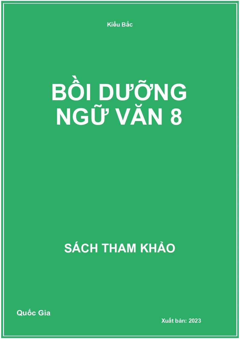 Bồi dưỡng Ngữ Văn 8
