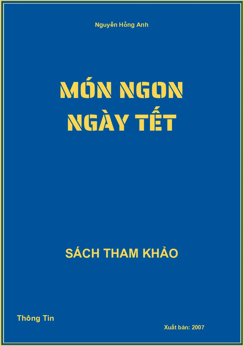 Món ngon ngày tết