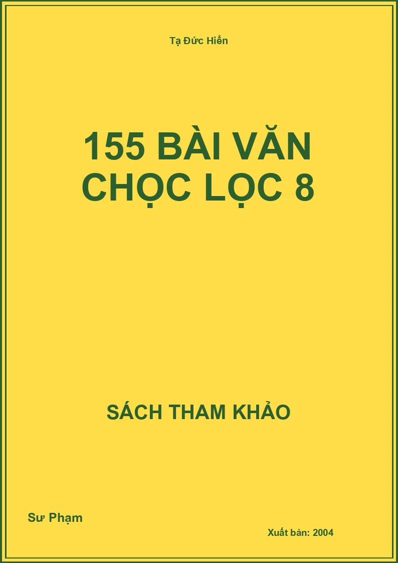 155 bài văn chọc lọc 8