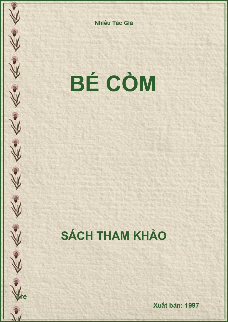 Bé còm