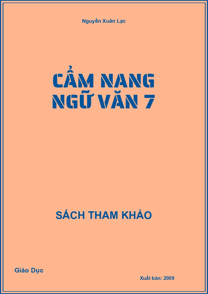 Cẩm nang Ngữ Văn 7