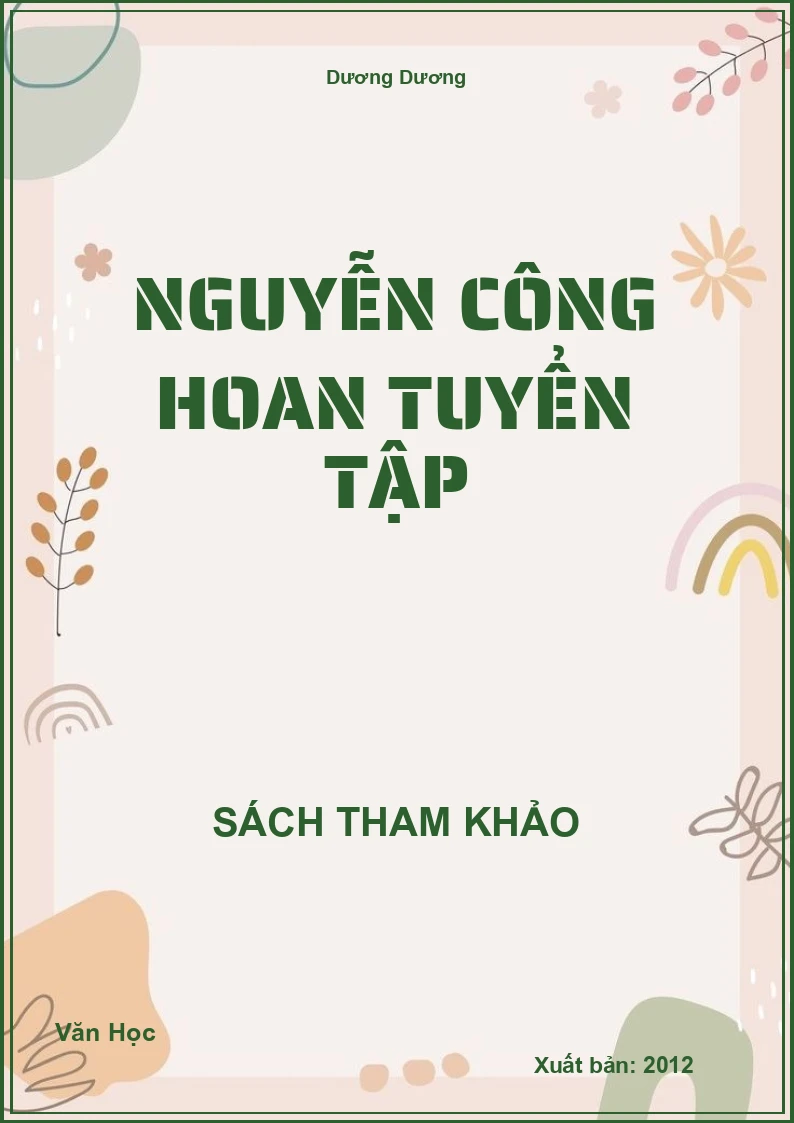 Nguyễn Công Hoan tuyển tập