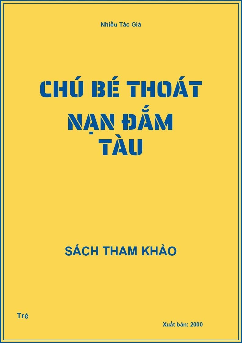 Chú bé thoát nạn đắm tàu