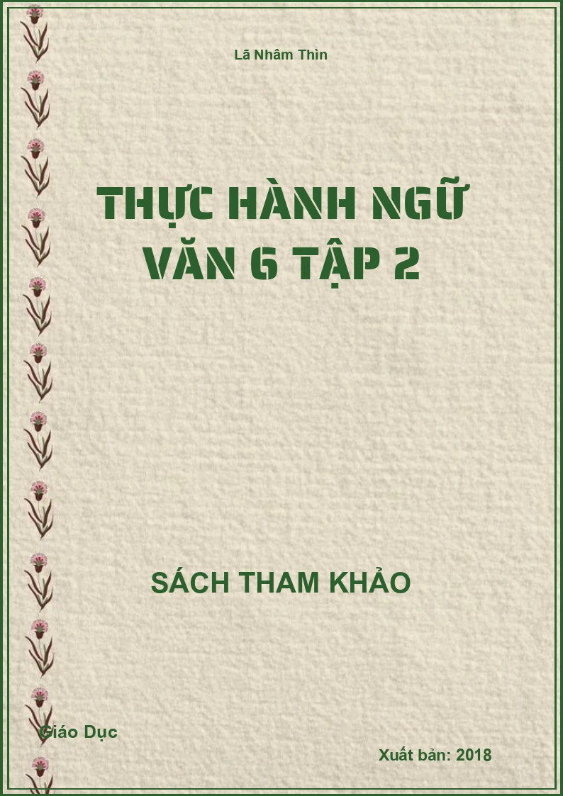 Thực hành Ngữ Văn 6 Tập 2