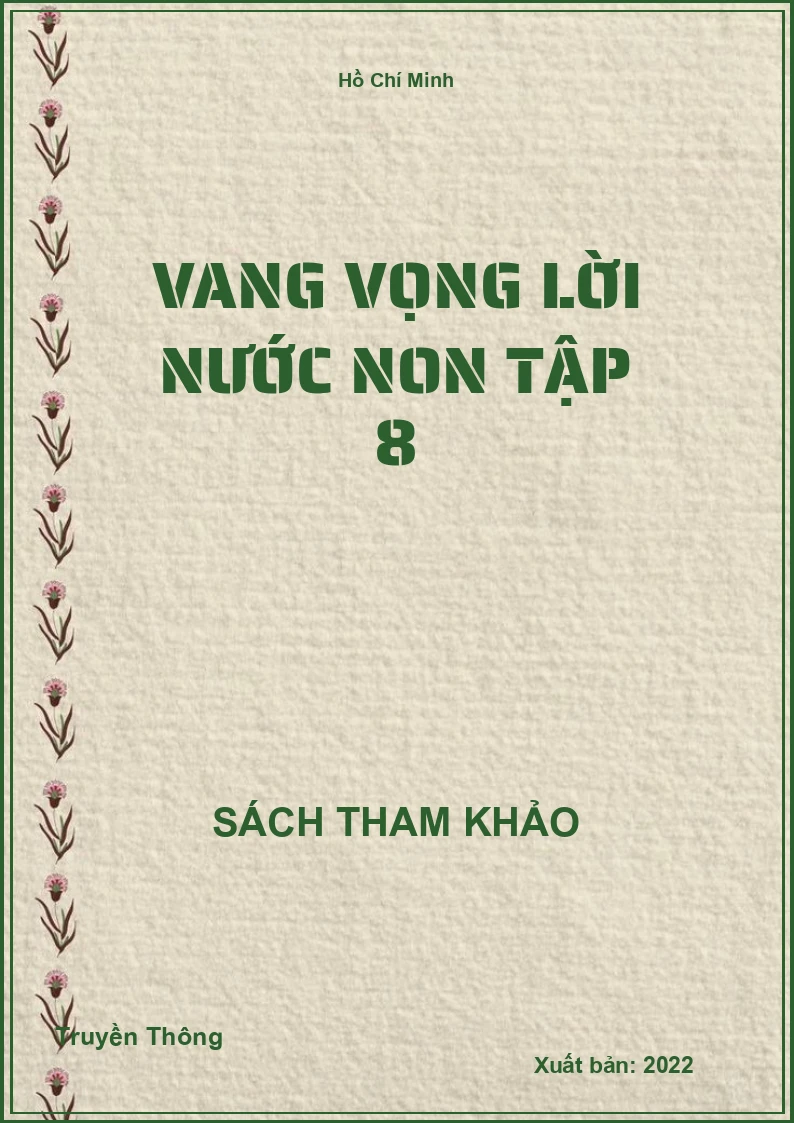 Vang vọng lời nước non Tập 8