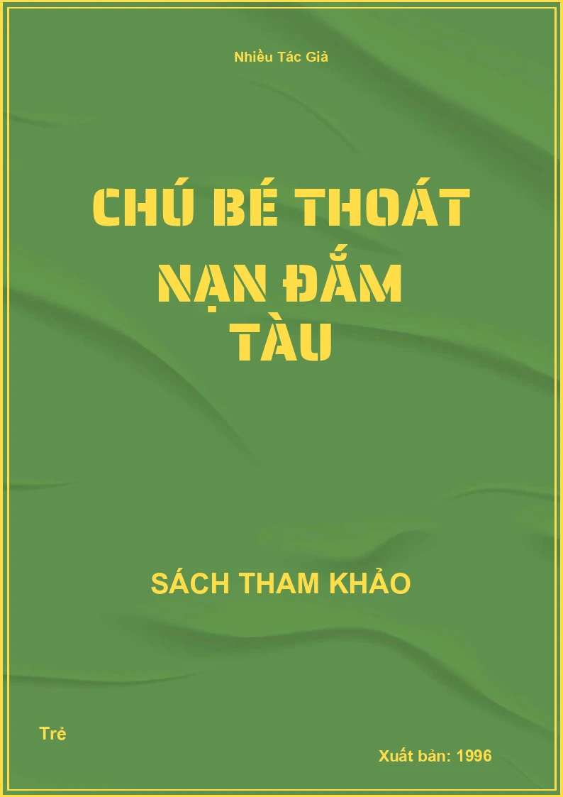 Chú bé thoát nạn đắm tàu