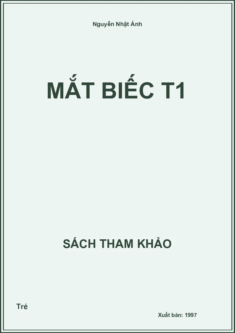Mắt biếc T1