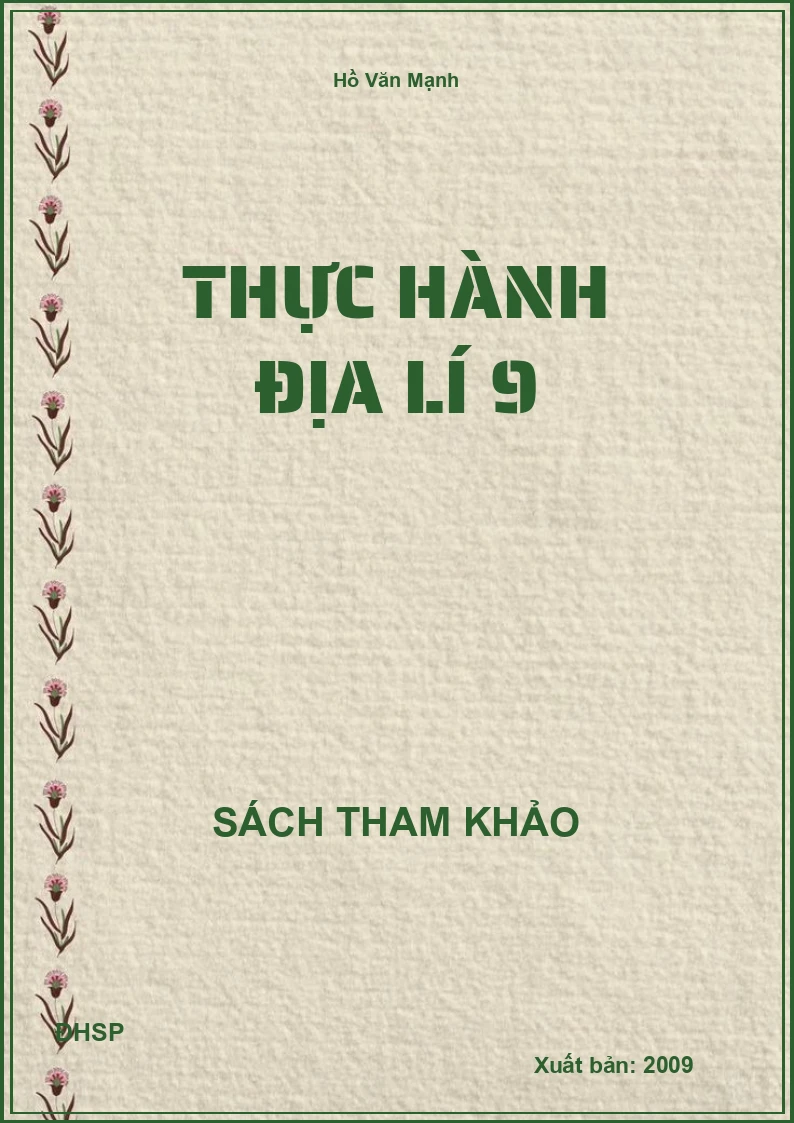 Thực hành địa lí 9