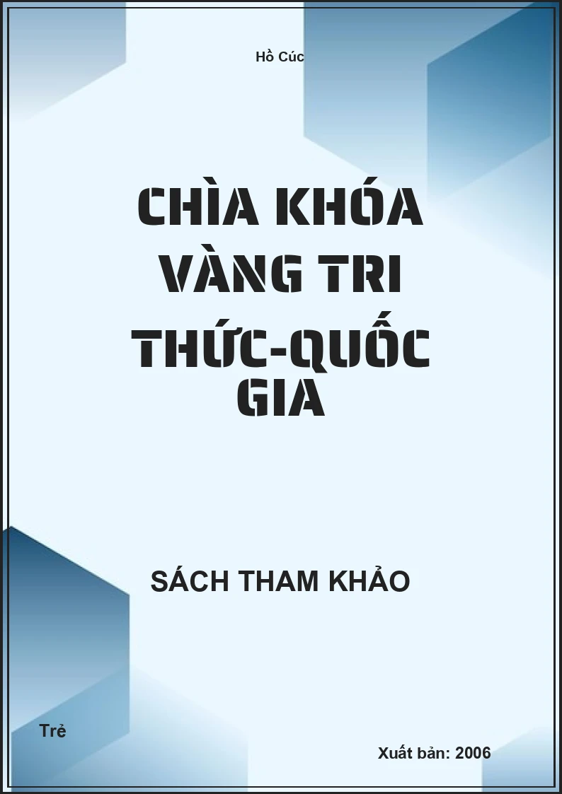 Chìa khóa vàng tri thức-quốc gia