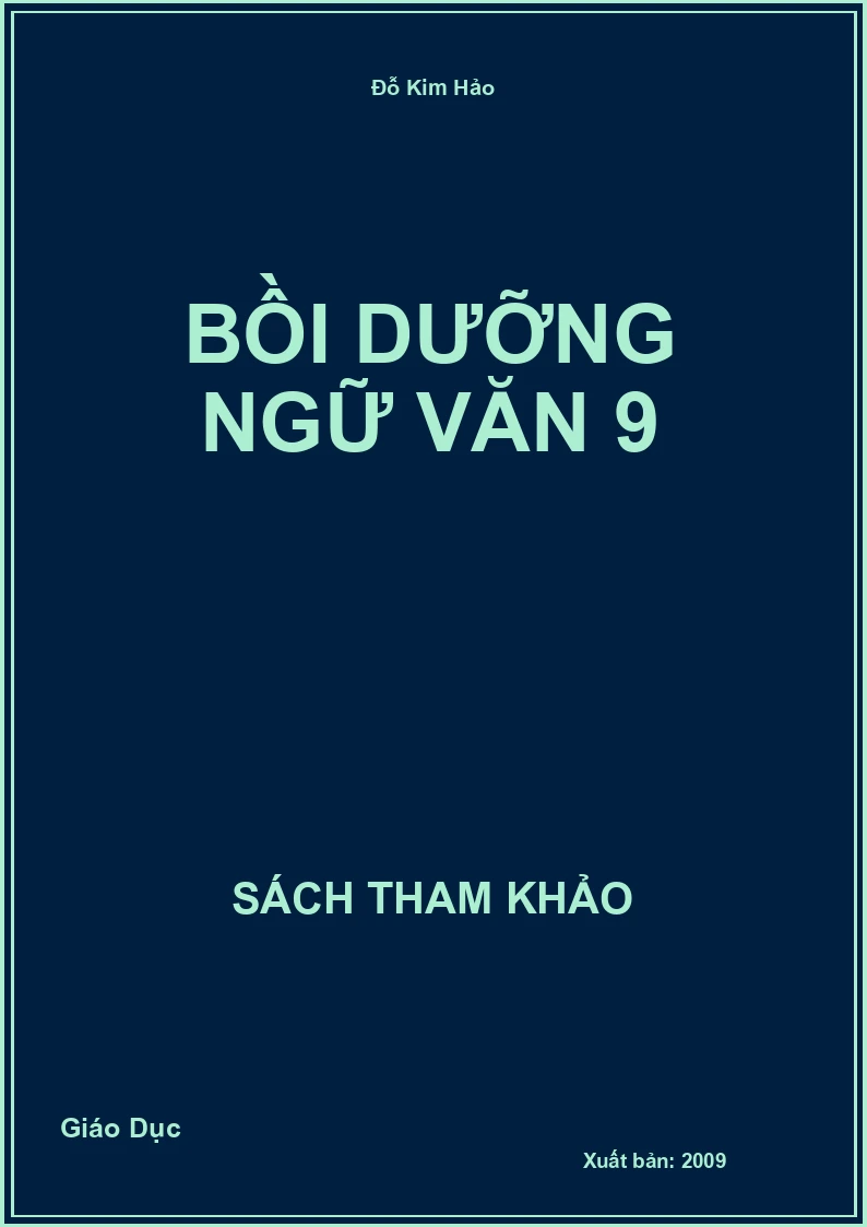 Bồi dưỡng Ngữ Văn 9